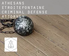Athesans-Étroitefontaine  criminal defense attorney