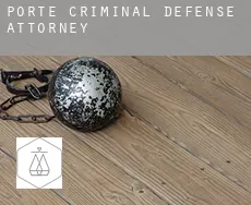 Porte  criminal defense attorney