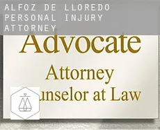 Alfoz de Lloredo personal injury attorney