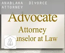 Anablaha  divorce attorney