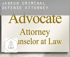 Jabron  criminal defense attorney