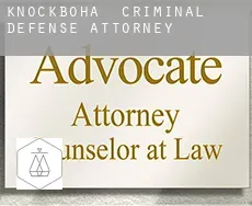 Knockboha  criminal defense attorney
