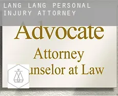 Lang Lang personal injury attorney