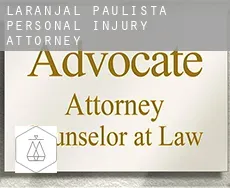 Laranjal Paulista personal injury attorney