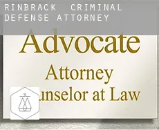 Rinbrack  criminal defense attorney