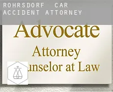 Röhrsdorf  car accident attorney