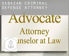 Sabazan  criminal defense attorney