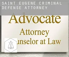 Saint-Eugène  criminal defense attorney