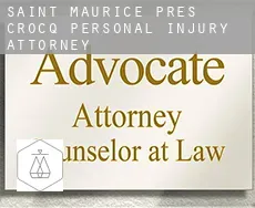 Saint-Maurice-près-Crocq  personal injury attorney