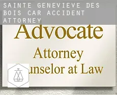 Sainte-Geneviève-des-Bois  car accident attorney