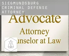Siegmundsburg  criminal defense attorney