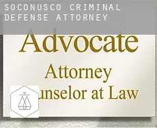 Soconusco  criminal defense attorney
