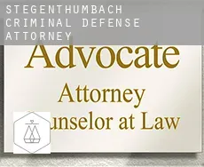 Stegenthumbach  criminal defense attorney