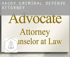Vacov  criminal defense attorney