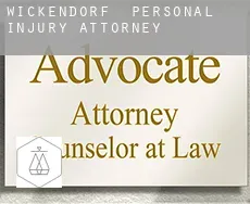 Wickendorf  personal injury attorney