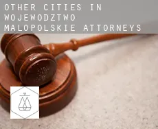 Other cities in Wojewodztwo Malopolskie  attorneys
