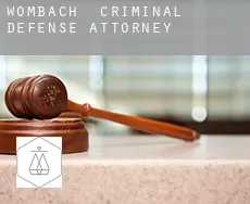 Wombach criminal defense attorney