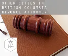 Other cities in British Columbia  divorce attorney