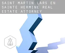 Saint-Martin-Lars-en-Sainte-Hermine  real estate attorney