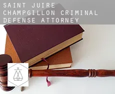 Saint-Juire-Champgillon  criminal defense attorney