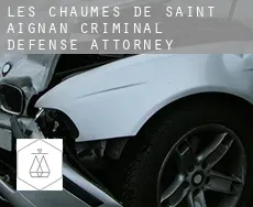 Les Chaumes de Saint-Aignan  criminal defense attorney