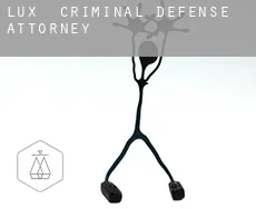 Lux criminal defense attorney