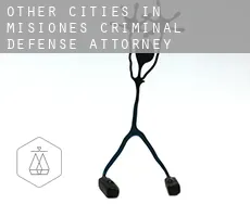 Other cities in Misiones  criminal defense attorney