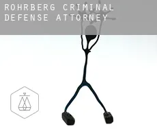 Rohrberg  criminal defense attorney
