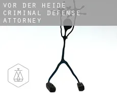 Vor der Heide  criminal defense attorney