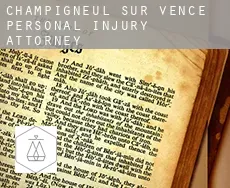 Champigneul-sur-Vence  personal injury attorney