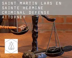 Saint-Martin-Lars-en-Sainte-Hermine criminal defense attorney