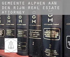Gemeente Alphen aan den Rijn  real estate attorney