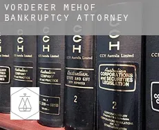 Vorderer Meßhof  bankruptcy attorney