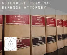 Altendorf criminal defense attorney