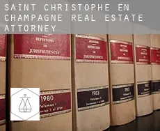 Saint-Christophe-en-Champagne real estate attorney