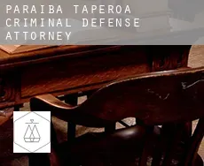 Taperoá (Paraíba)  criminal defense attorney