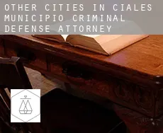 Other cities in Ciales Municipio  criminal defense attorney