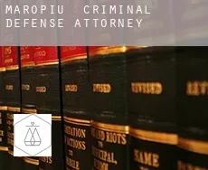 Maropiu  criminal defense attorney