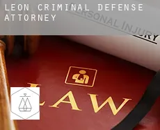 Léon  criminal defense attorney
