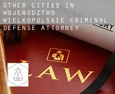 Other cities in Wojewodztwo Wielkopolskie  criminal defense attorney