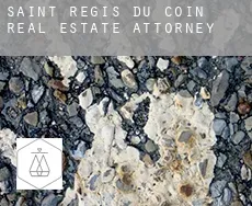 Saint-Régis-du-Coin  real estate attorney