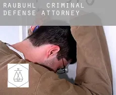 Raubühl  criminal defense attorney