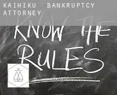 Kaihiku  bankruptcy attorney