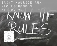 Saint-Maurice-aux-Riches-Hommes  attorneys
