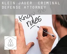 Klein Jauer  criminal defense attorney