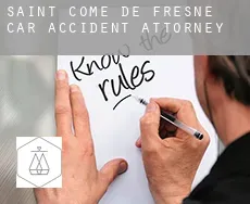 Saint-Côme-de-Fresné  car accident attorney