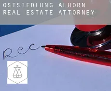 Ostsiedlung Alhorn  real estate attorney