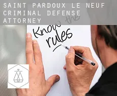 Saint-Pardoux-le-Neuf  criminal defense attorney