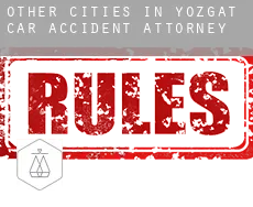 Other cities in Yozgat  car accident attorney