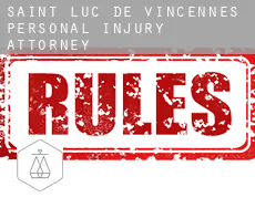 Saint-Luc-de-Vincennes  personal injury attorney